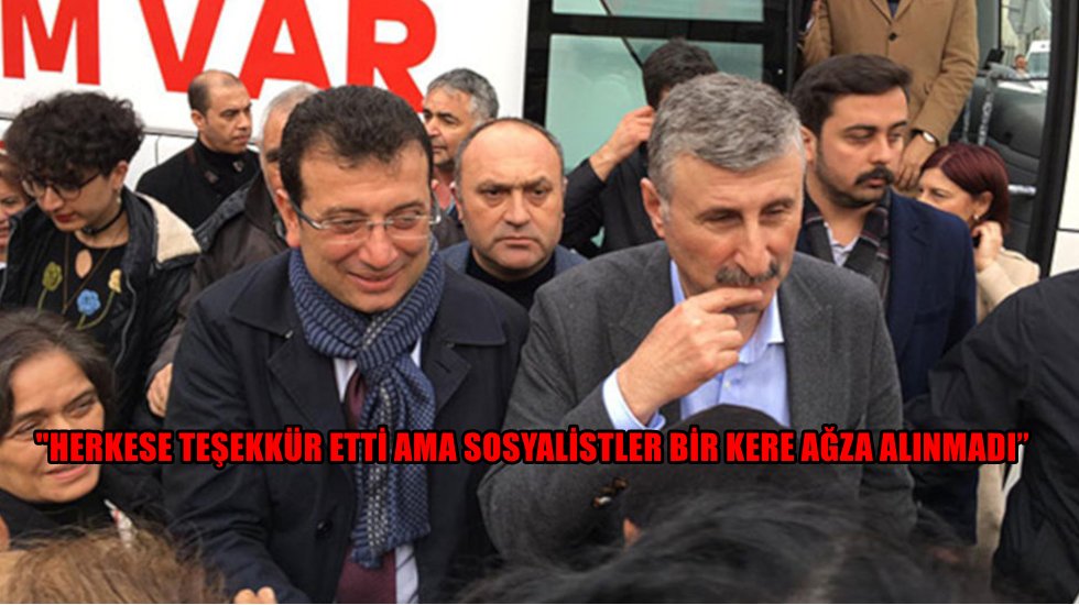 Alper Taş'tan İmamoğlu'na sitem