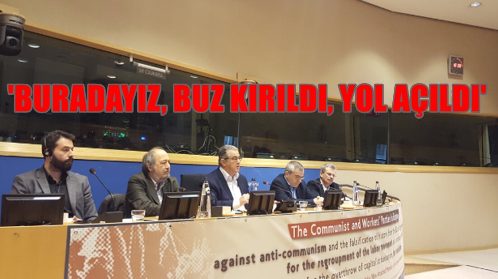 Avrupa Kom&uuml;nistleri toplandı: &ldquo;Bu hayalet bug&uuml;n de onlara korku salmaya devam ediyor"