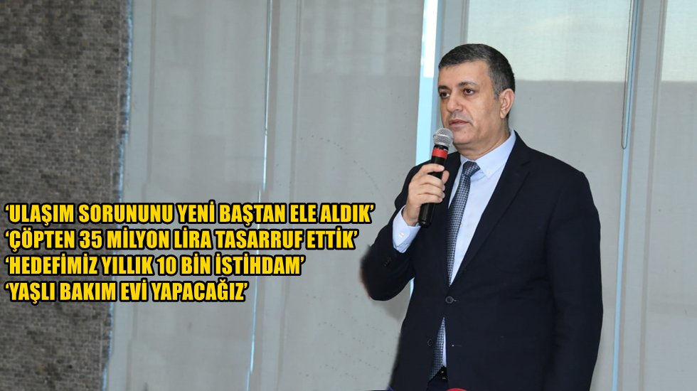 Başkan Bozkurt: “Çöpten 35 milyon lira tasarruf ettik”