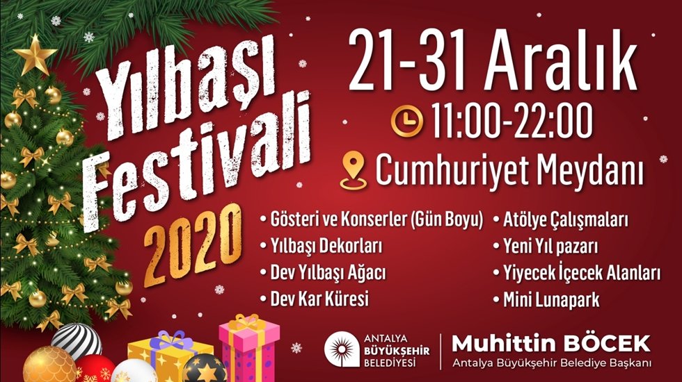 B&uuml;y&uuml;kşehir&rsquo;den Yılbaşı Festivali: 2020 i&ccedil;in geri sayım başladı