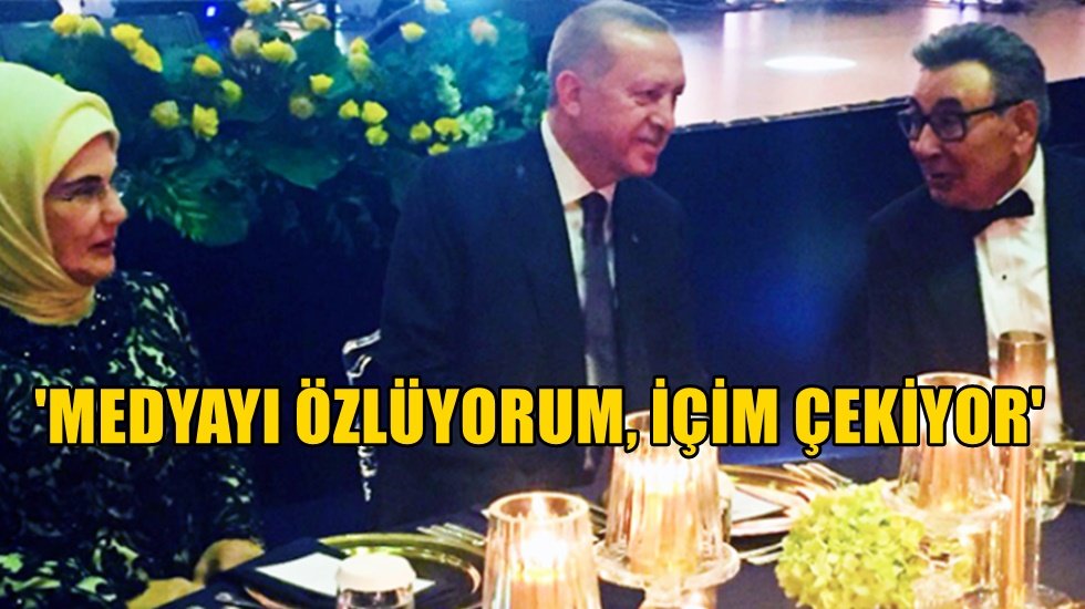 Erdoğan&rsquo;dan Aydın Doğan&rsquo;a &ouml;vg&uuml;...