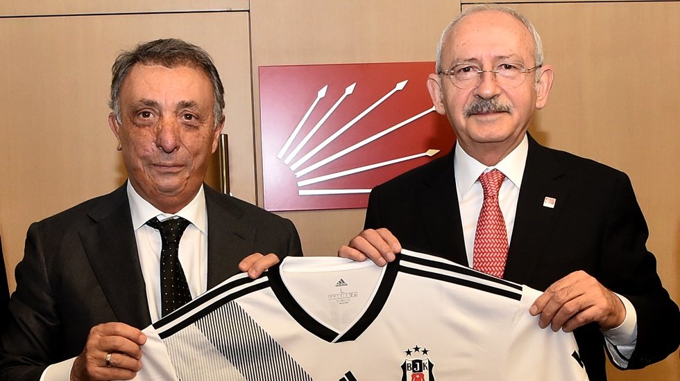 Kılı&ccedil;daroğlu, Beşiktaş Y&ouml;netim Kurulu'nu kabul etti