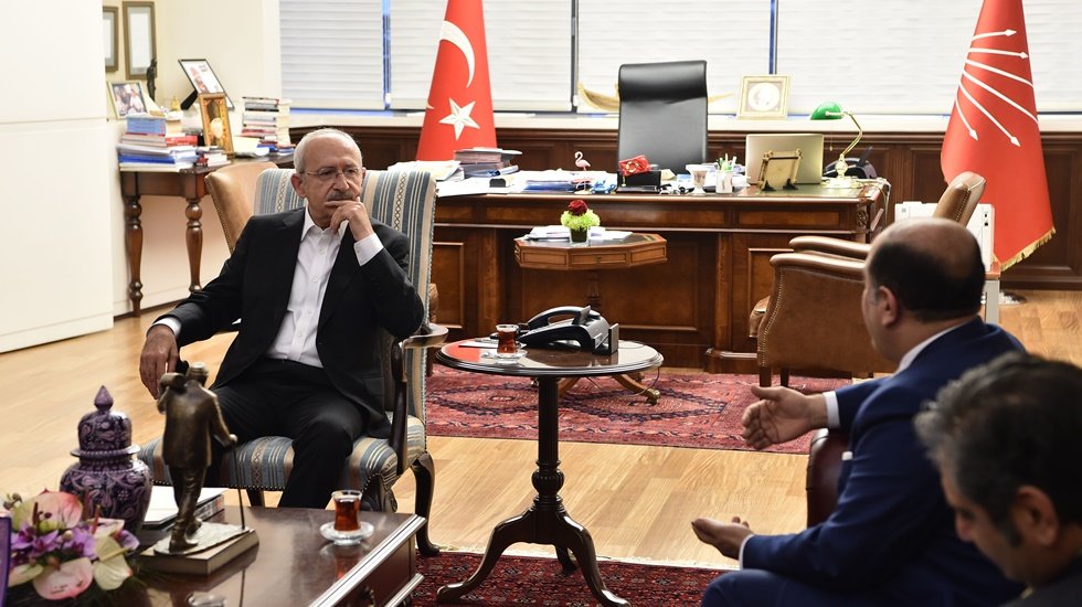 Kılı&ccedil;daroğlu, T&uuml;rkiye - Irak Sanayicileri ve İşadamları Derneği heyetini kabul etti