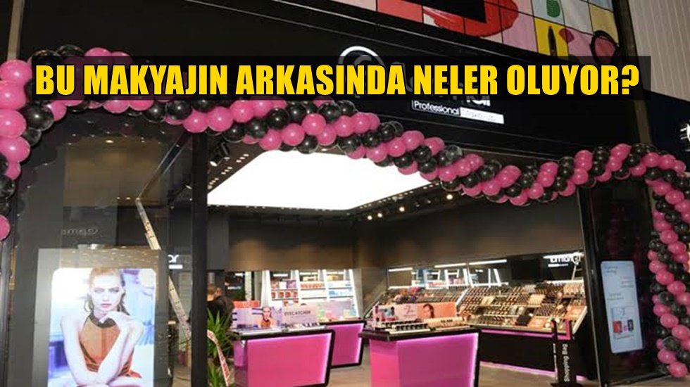 Makyajlanan baskı Flomar...
