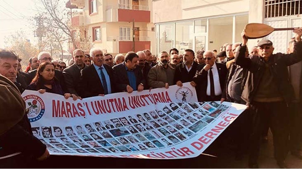 Maraş Katliamında katledilenler anıldı