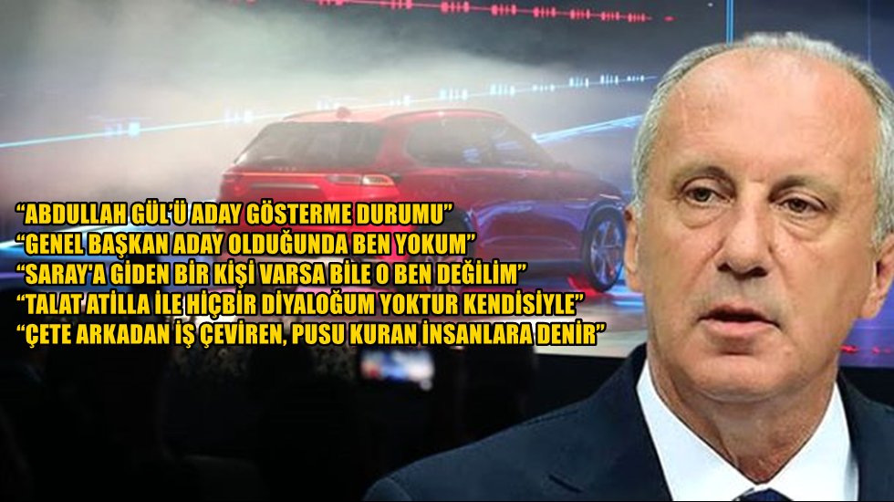 Muharrem İnce'den her soruya ayrı cevap....