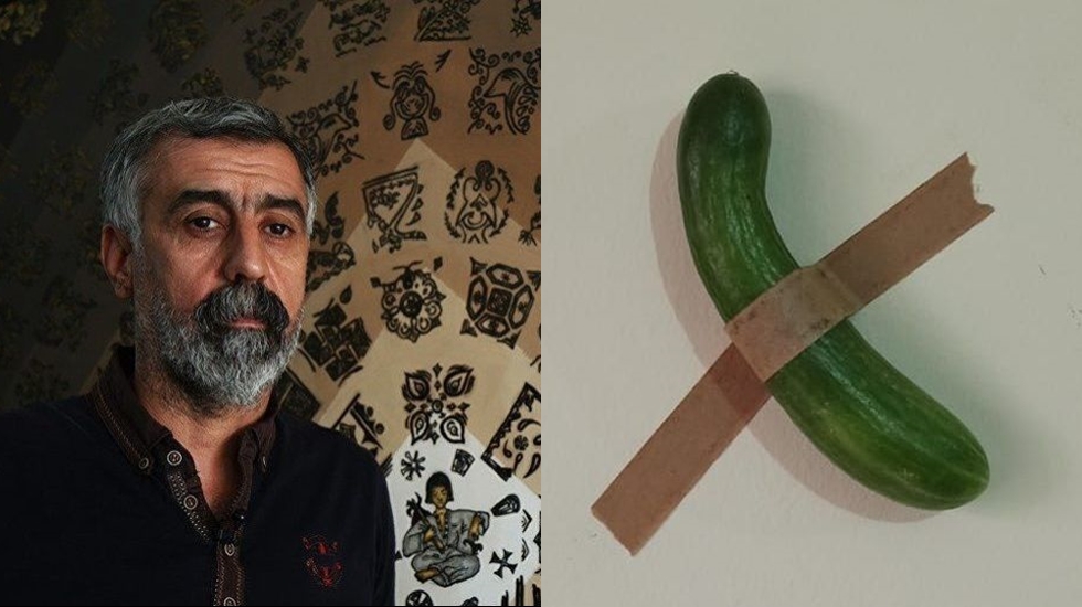 İtalyanların Duvara bantlanmış muz�una Türkiye’den Duvara bantlanmış İtalyanların Duvara bantlanmış muz�una Türkiye’den Duvara bantlanmış