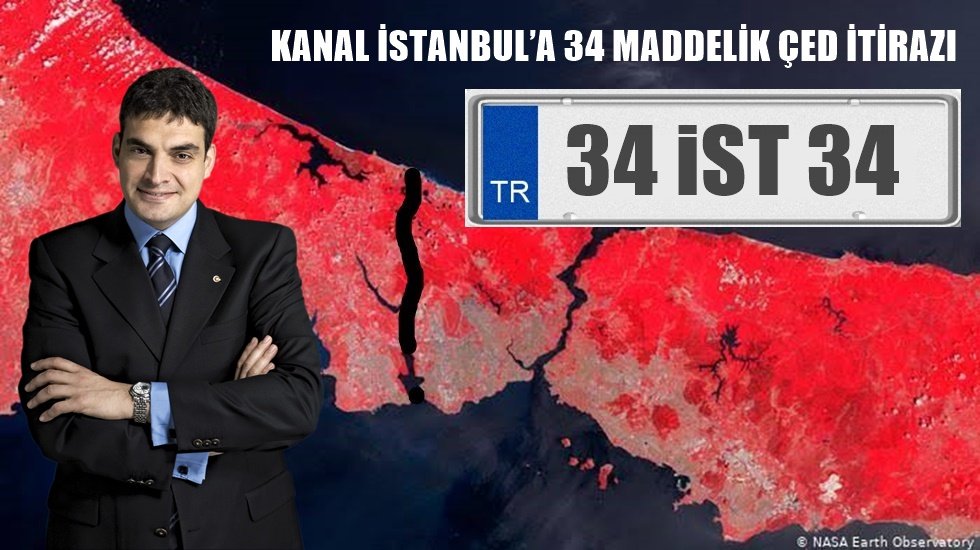 Umut Oran&rsquo;dan Kanal İstanbul&rsquo;a İstanbul&rsquo;un plakası kadar itiraz