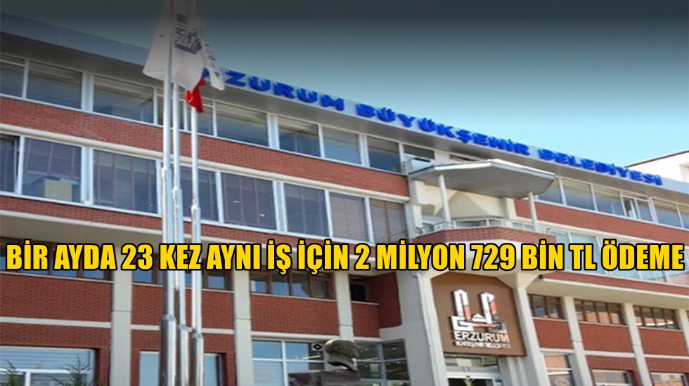AKP&rsquo;li belediyeden &ldquo;bir ayda aynı firmadan aynı iş i&ccedil;in 23 kez alım&rdquo;