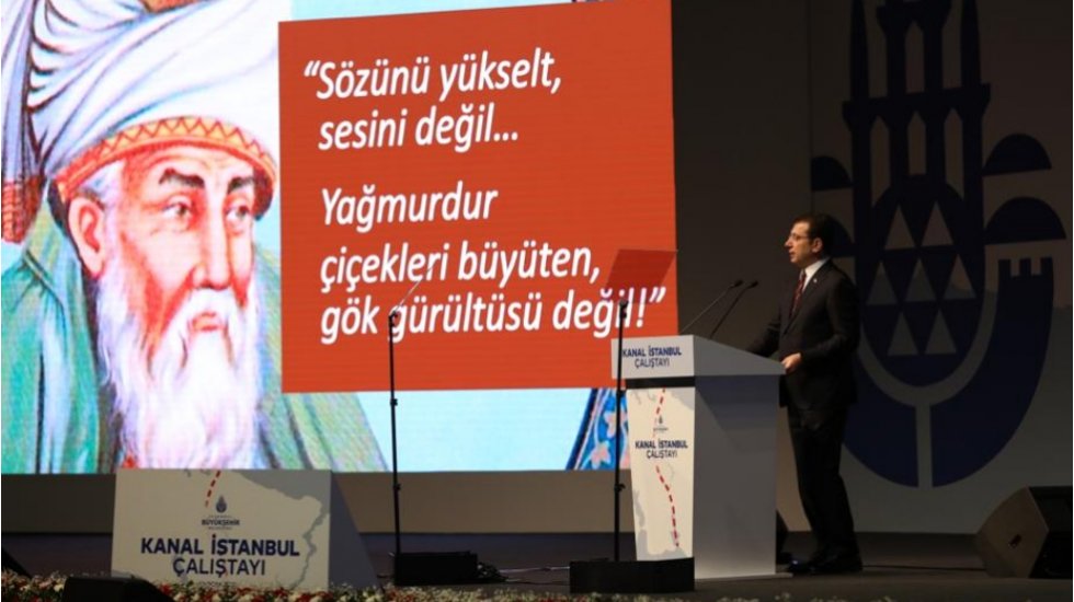 Başkan İmamoğlu: Kanal yerine, Samsun-Ceyhan boru hattını hayata ge&ccedil;irin