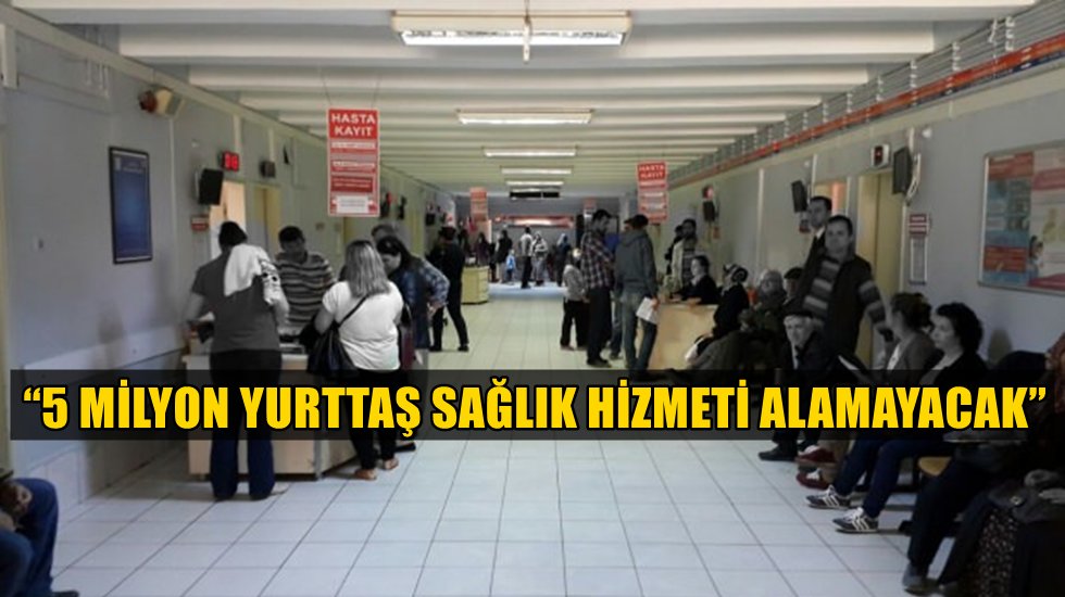 Borcu olan yurttaşa tedavi de yok