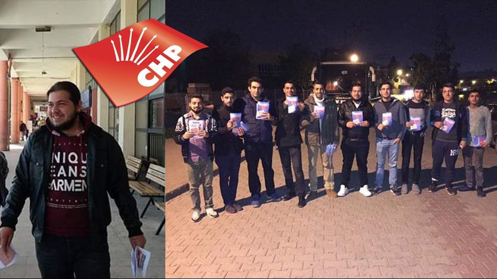 Burak Erdoğan, CHP Y&uuml;reğir Gen&ccedil;lik Kolları&rsquo;na talip