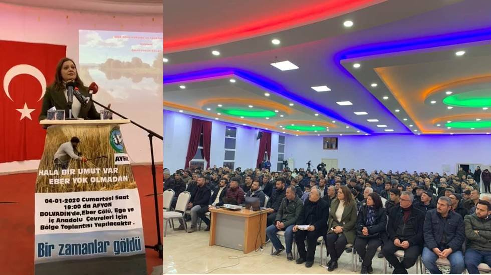 CHP'li Köksal'dab Eber Gölü çağrısı: Hep birlikte mücadele etmeliyiz