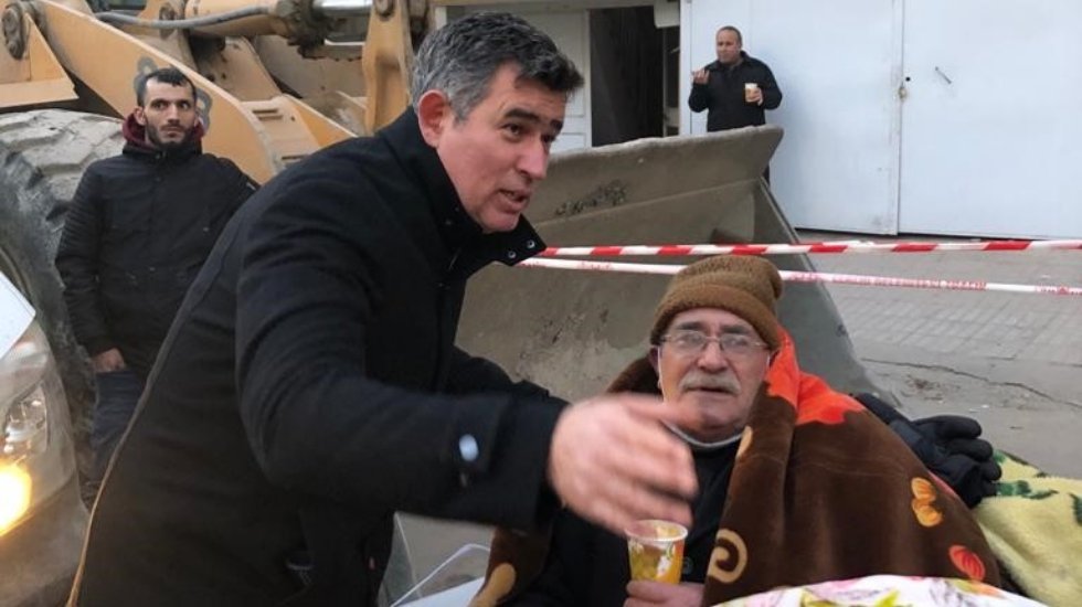 Feyzioğlu deprem b&ouml;lgesinde