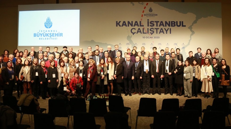 İBB'nin Kanal İstanbul &Ccedil;alıştayı'nda son s&ouml;z: Ya kanal, ya İstanbul!