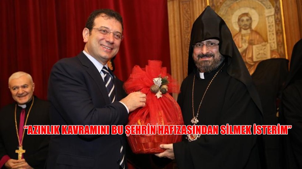 İmamoğlu: Ermeni Cemaatinin Noel Bayramını Kutladı