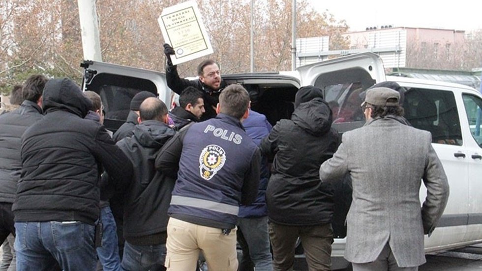 İş cinayetlerini duyurmak isteyen iş&ccedil;i temsilcilerine g&ouml;zaltı&hellip;