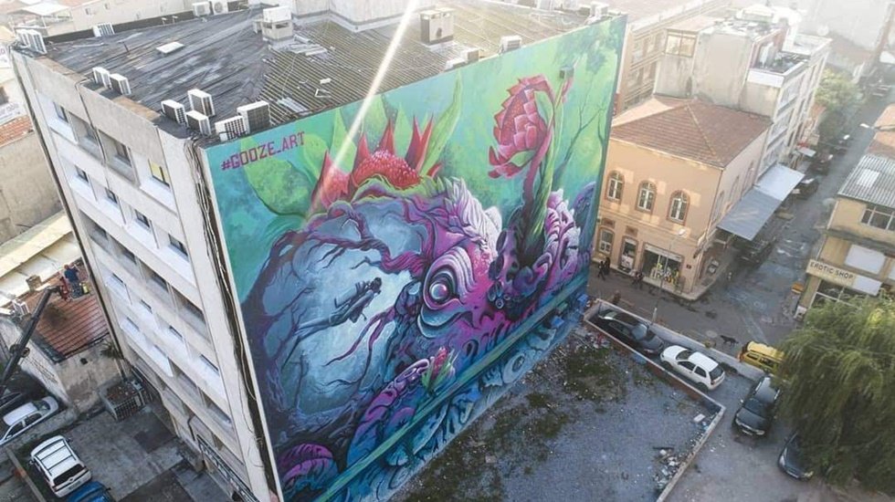 İzmir duvar resimleriyle de fark yarattı