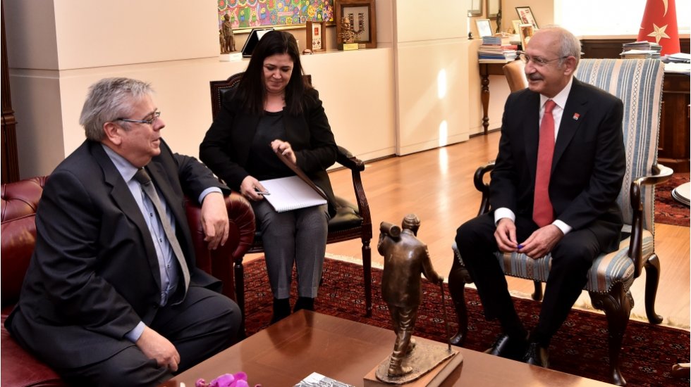 Kılı&ccedil;daroğlu, AP T&uuml;rkiye Raport&ouml;r&uuml; g&ouml;r&uuml;şt&uuml;: İşte o g&ouml;r&uuml;şmenin detayları...