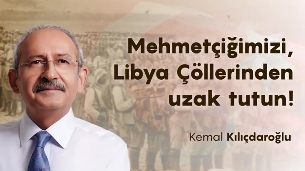 Kılı&ccedil;daroğlu'ndan 'Nutuk'lu Libya tezkeresi videosu