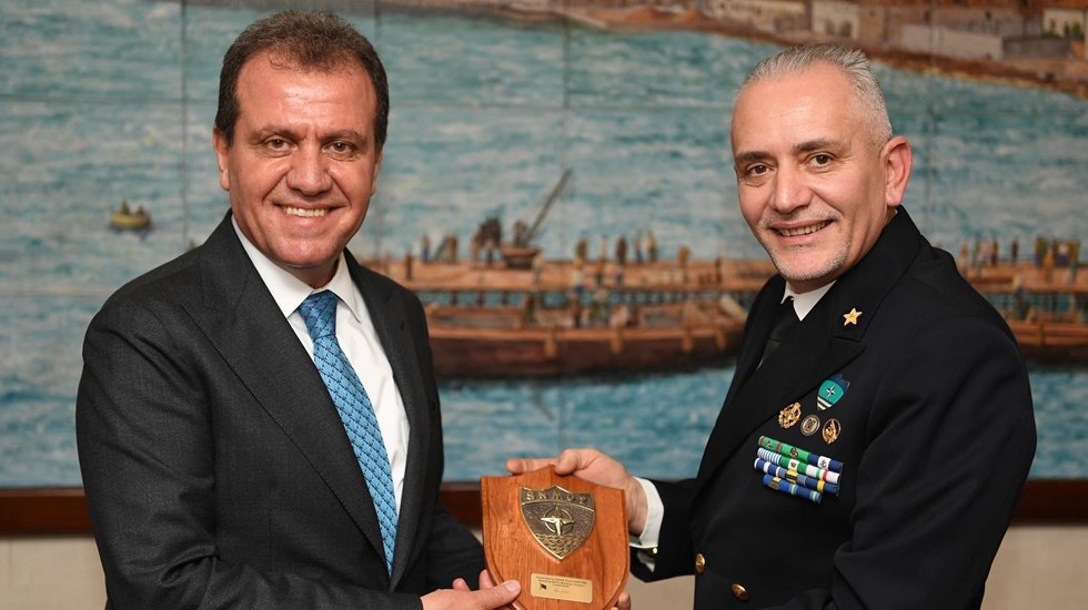 NATO Komutanından CHP&rsquo;li Başkana ziyaret