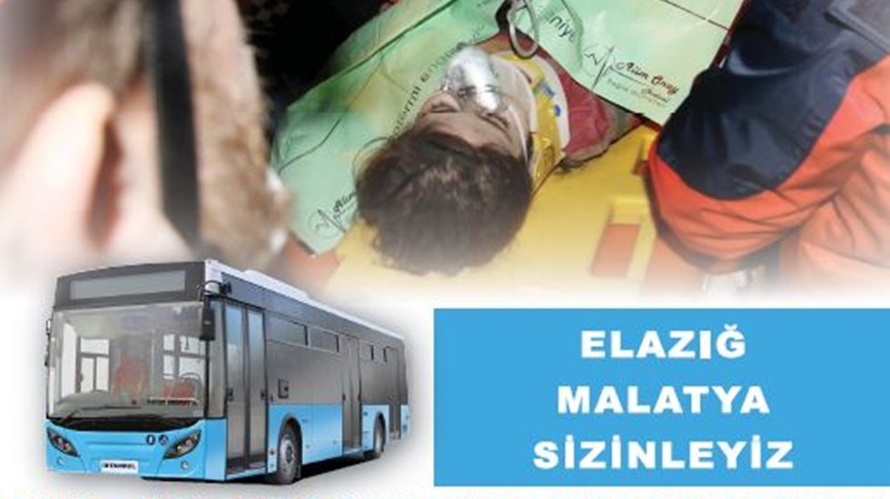 &Ouml;HO'dan El&acirc;zığ i&ccedil;in dayanışma seferleri...