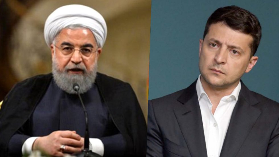 Ruhani, İran adına Ukrayna Devlet Başkanı'ndan &ouml;z&uuml;r diledi