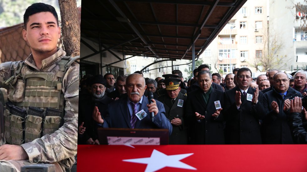 Şehit Berkay Işık son yolculuğuna uğurlandı