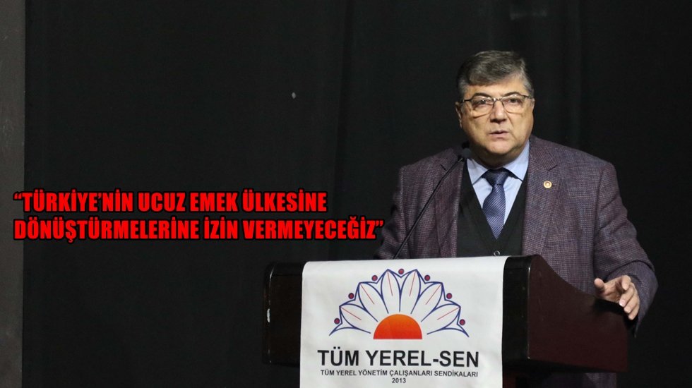Sındır: &ldquo;Kanal İstanbul projesi bir soygun projesidir&rdquo;