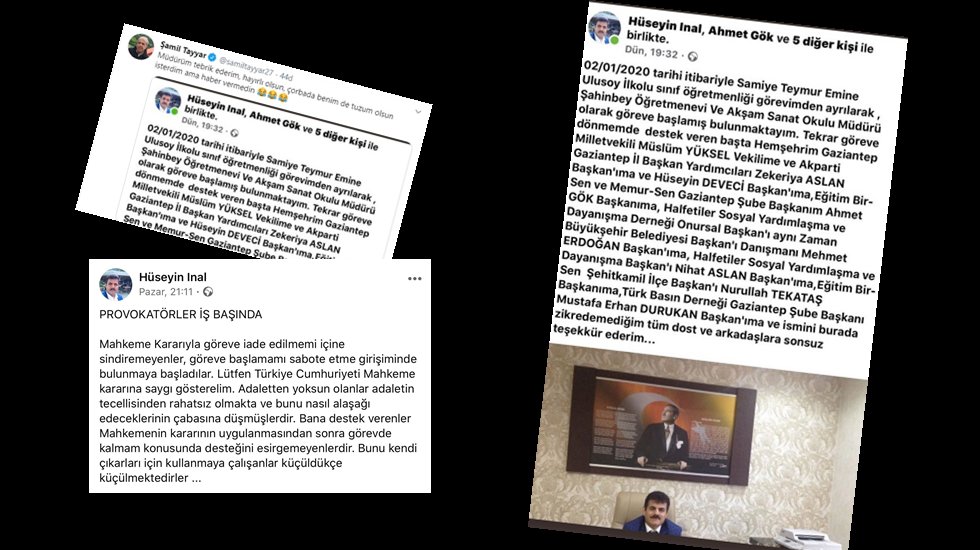 Teşekk&uuml;r mesajıyla kendisi i&ccedil;in seferber olan AKP'lileri deşifre etti