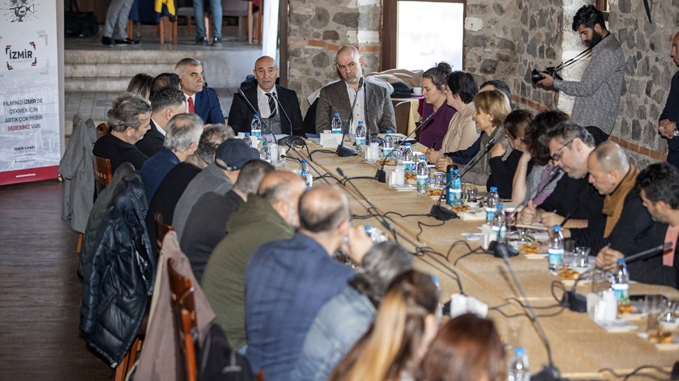 Tun&ccedil; Soyer&rsquo;den sinemacılara: ''Sinema sekt&ouml;r&uuml;ne ev sahipliği yapmak istiyoruz&rsquo;&rsquo;