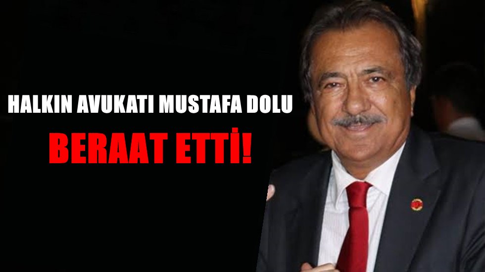 Yazarımız Dolu, 12 yılla yargılandığı davadan beraat etti