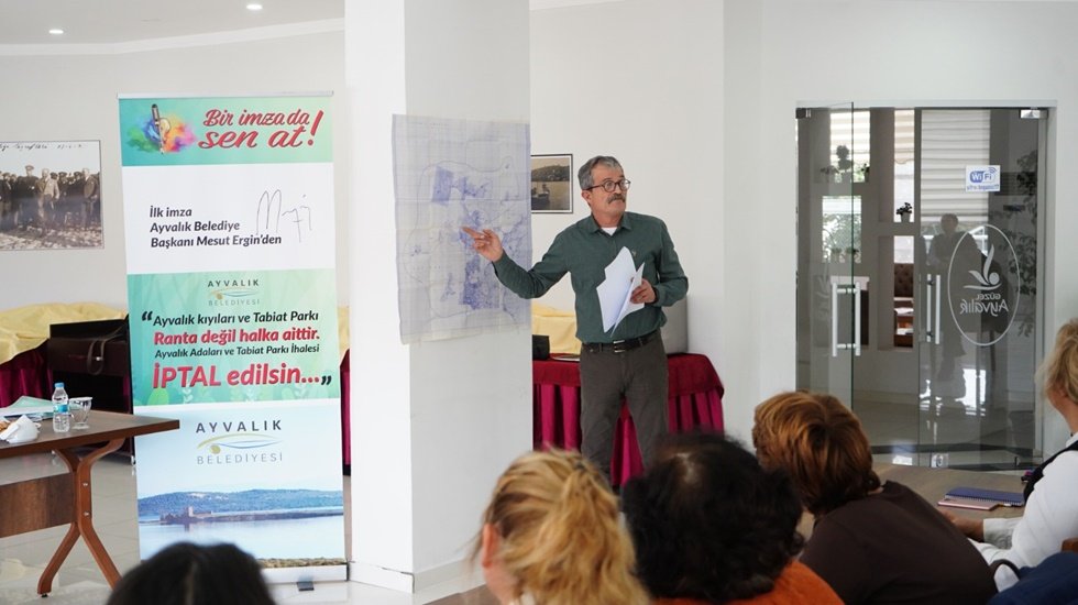 Ayvalık Halkı, &lsquo;Tabiat Parkı&rsquo;ma dokunma