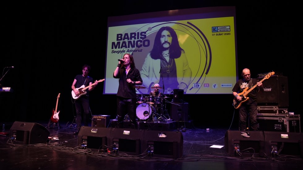 Barış Manço, Kadıköy'de Kurtalan Ekspres konseriyle anıldı