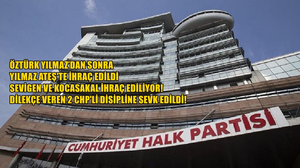 CHP&rsquo;de disiplin sopası!