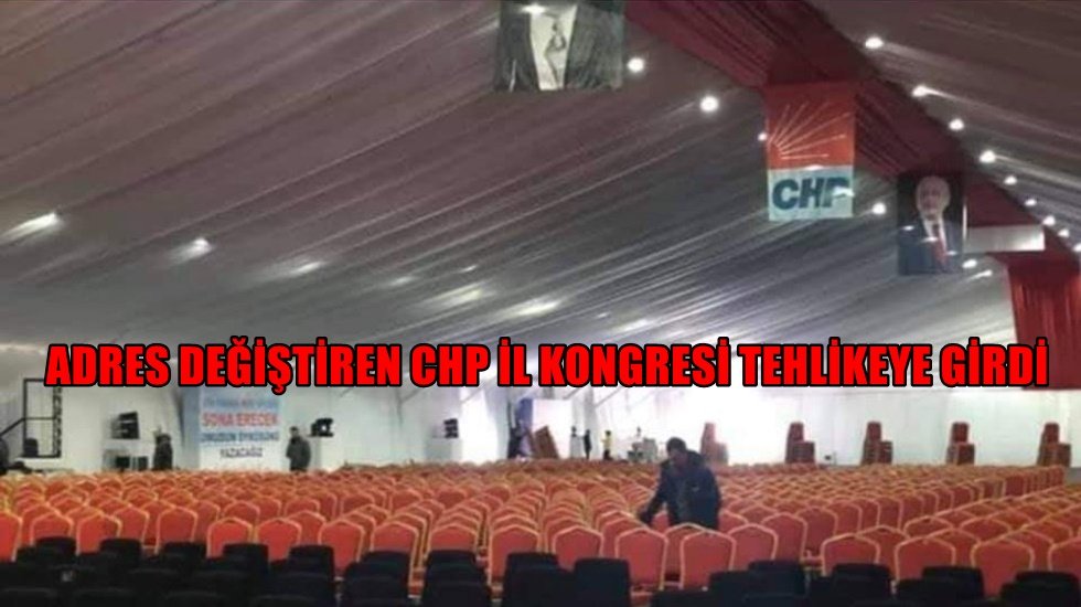 CHP'nin &ccedil;adır kongresine itiraz