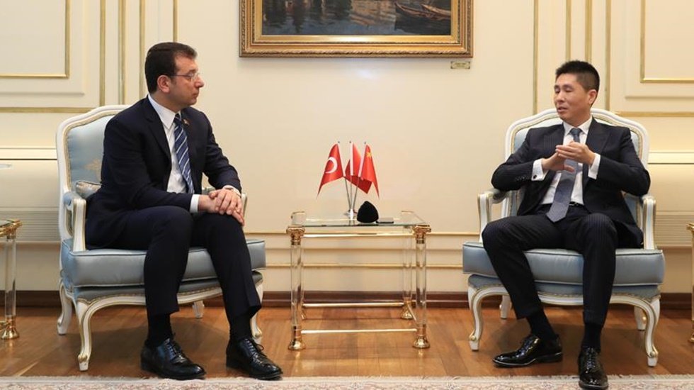 &Ccedil;in Başkonsolosundan İmamoğlu&rsquo;na &lsquo;Corona&rsquo; ziyareti