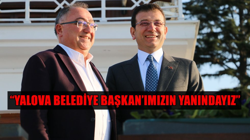 Ekrem İmamoğlu'ndan Vefa Salman'a destek ziyareti