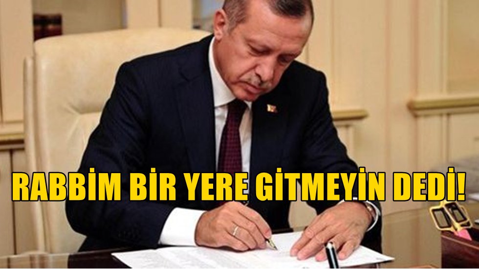 Erdoğan'dan ka&ccedil;ışı durdurma mektubu