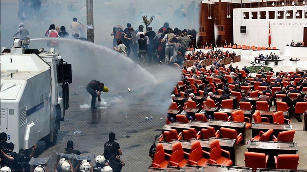 AKP: Gezi bizim nazarımızda Vandalizm'dir