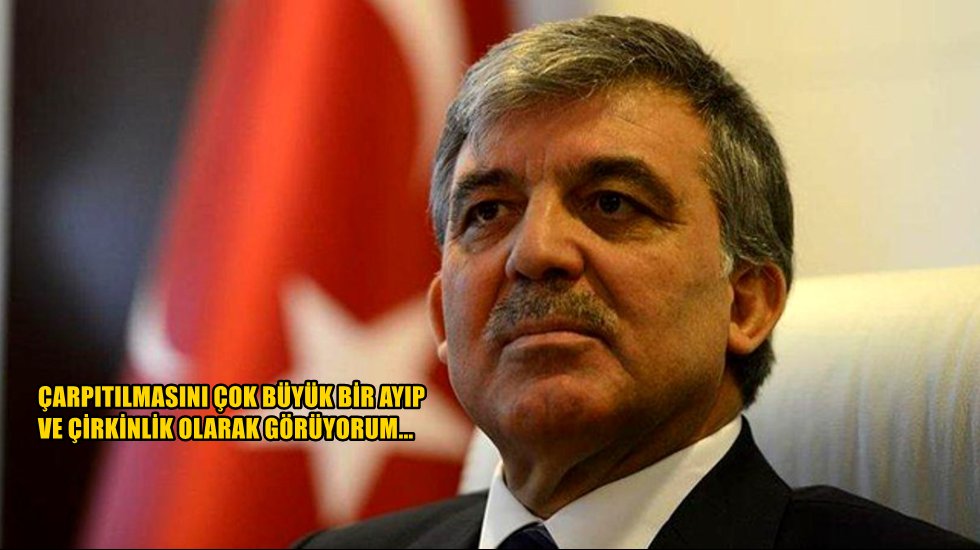 G&uuml;l'den 'Gezi Eylemi' ile ilgili s&ouml;zlerine a&ccedil;ıklama: &Ccedil;arpıtılıyor&hellip;