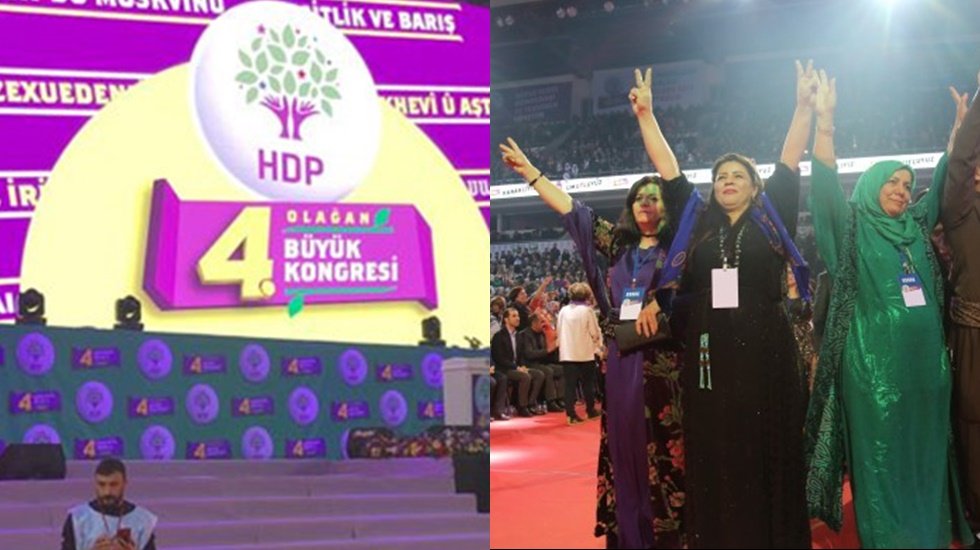 HDP Kongresi&rsquo;ne yoğun katılım&hellip;