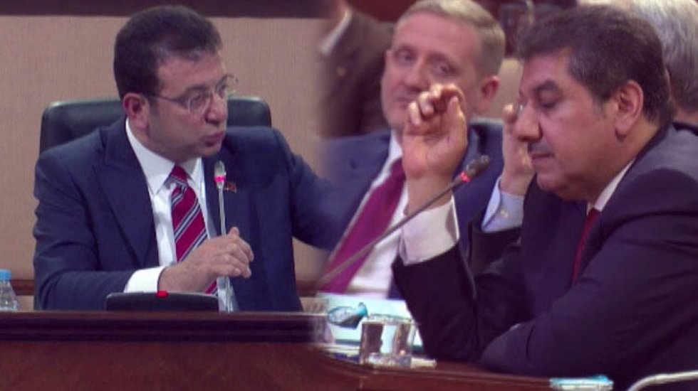 İBB meclisinde &ouml;z&uuml;r gerilimi