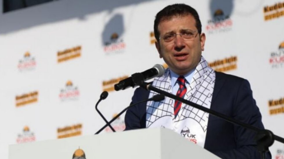 İmamoğlu: Mescid-i Aksa ilk kıblemizdir
