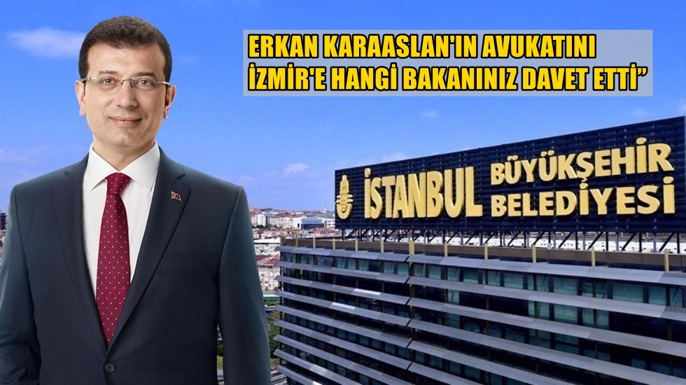 İmamoğlu&rsquo;ndan Recep Tayyip Erdoğan&rsquo;a &ccedil;ok sert tepki
