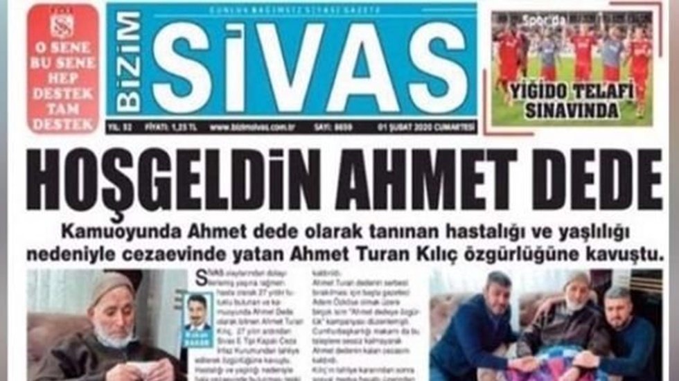 Katliamcının tahliyesini m&uuml;jdeleyen gazetenin sahibinin kimliği şaşırtmadı