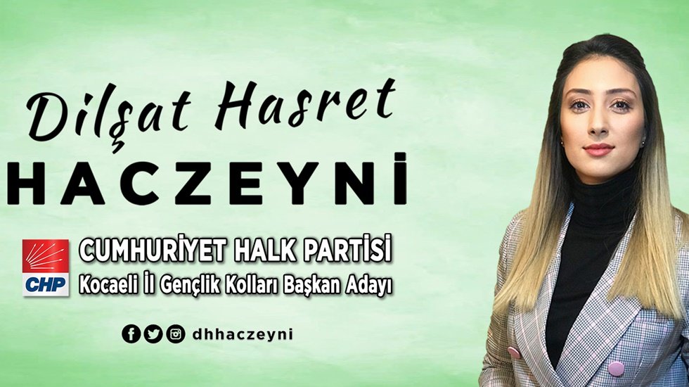 Kocaeli Gen&ccedil;lik Kolları Başkanlığı&rsquo;na aday olan ilk kadın: Haczeyni