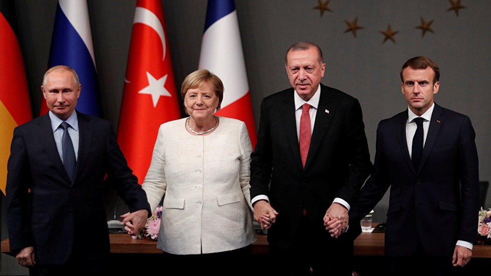 Macron'dan İdlib a&ccedil;ıklaması: En kısa zamanda 4'l&uuml; bir toplantı yapmak istiyoruz