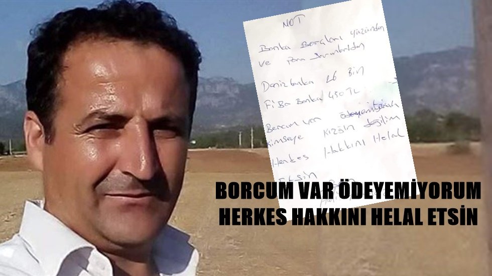 Mektup bırakıp intihar etti!