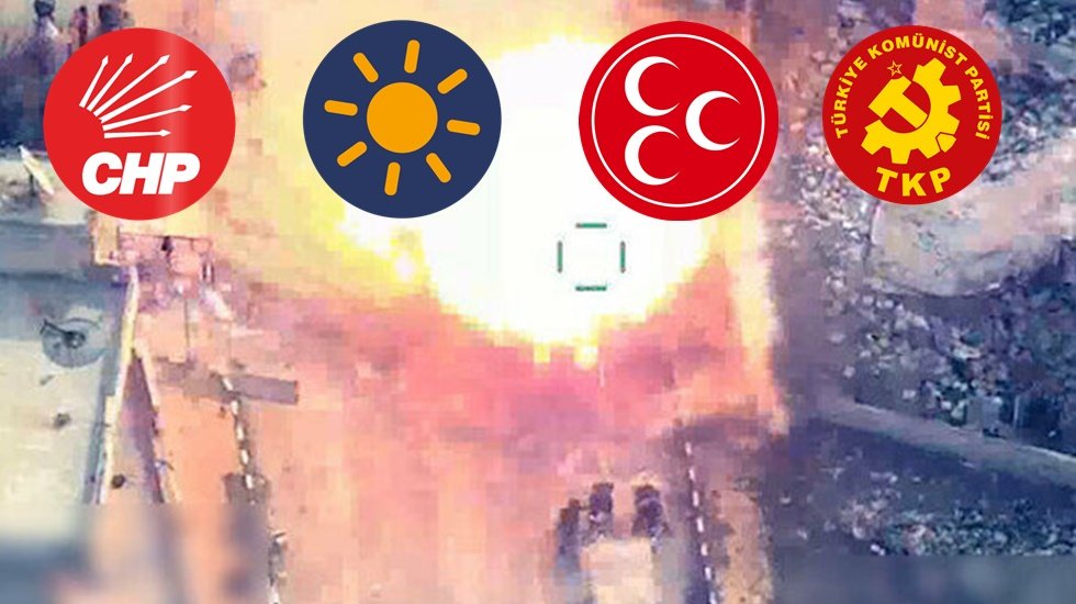 Siyasi Partilerden saldırı a&ccedil;ıklamaları